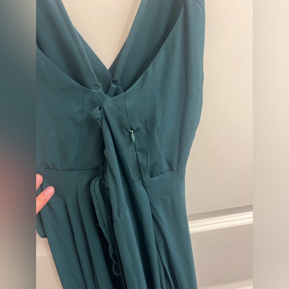 SHEIN High-Low Ruffle Wrap Dress - Picture 4 of 10